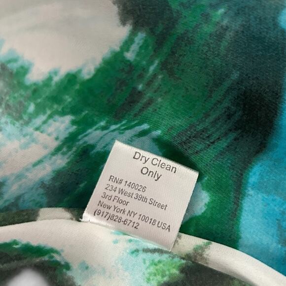 Parker Selita Mini Dress Women's Small Revolve Silk Pleated Green Sleeveless - Picture 7 of 8